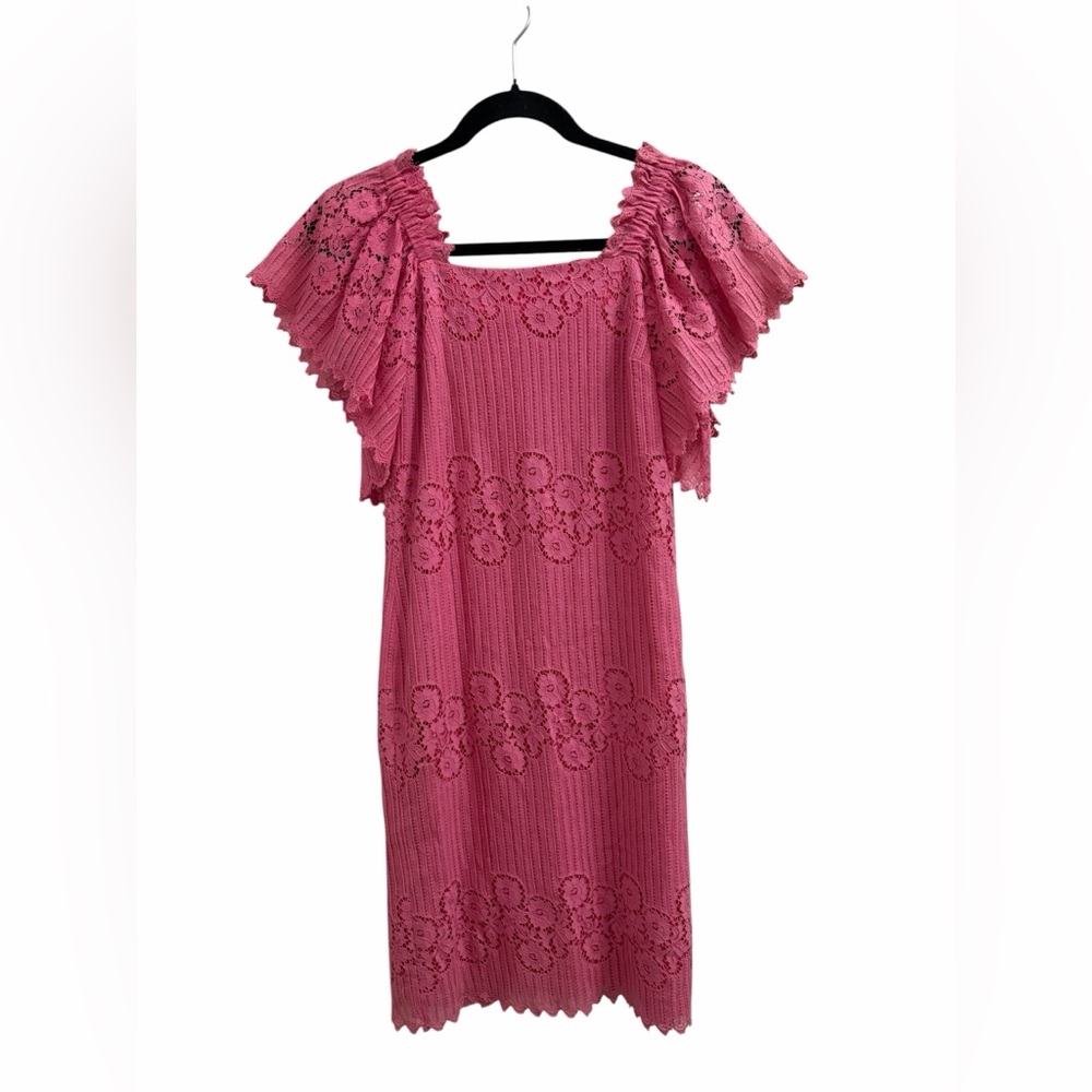 Vintage 70s lace prairie dress